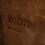 Loewe Shoulder Bag Gate Small Camel Gray Leather — view 4