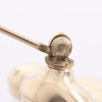 Chanel Brooch CC Logo Pearl — view 6