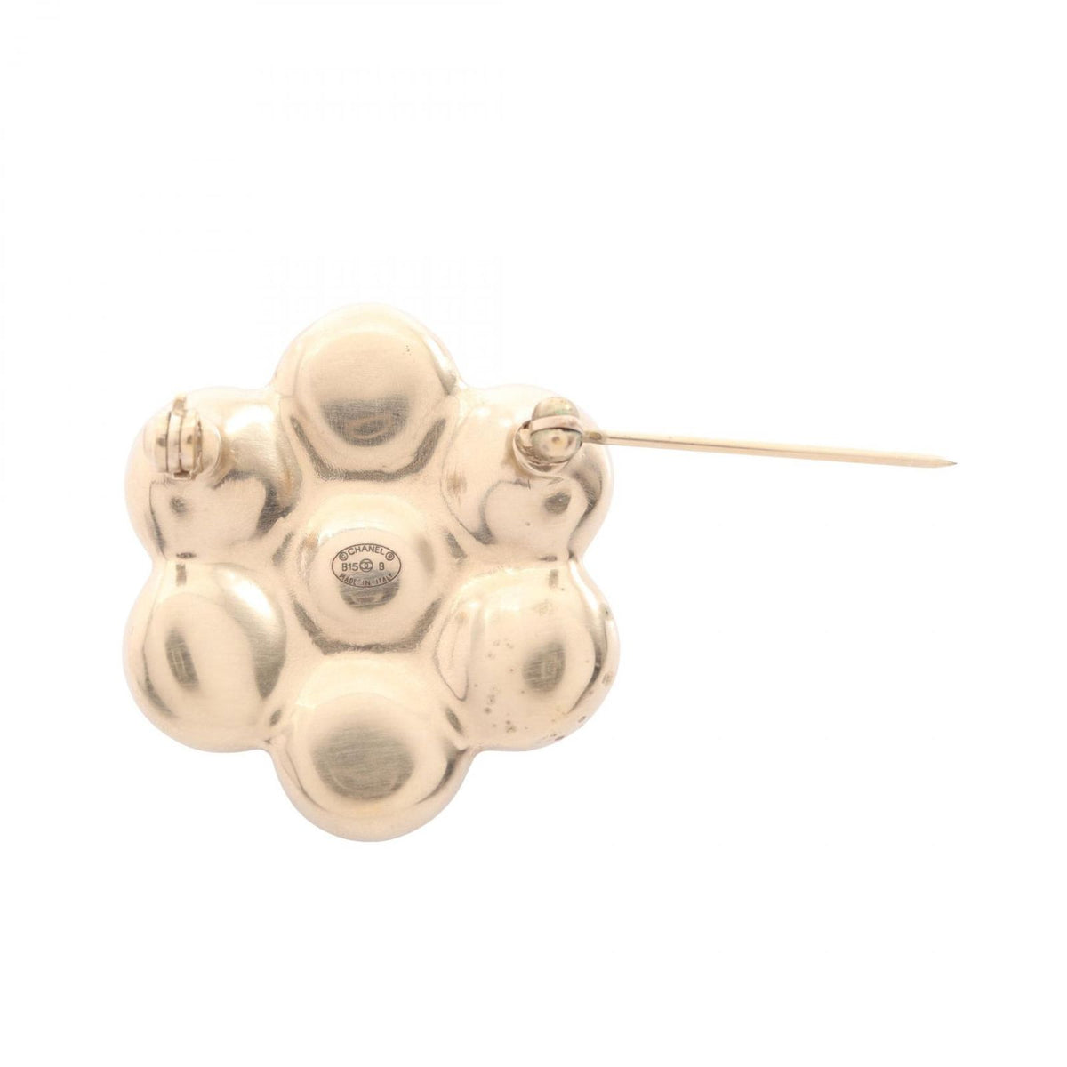 Chanel Brooch CC Logo Pearl — view 2