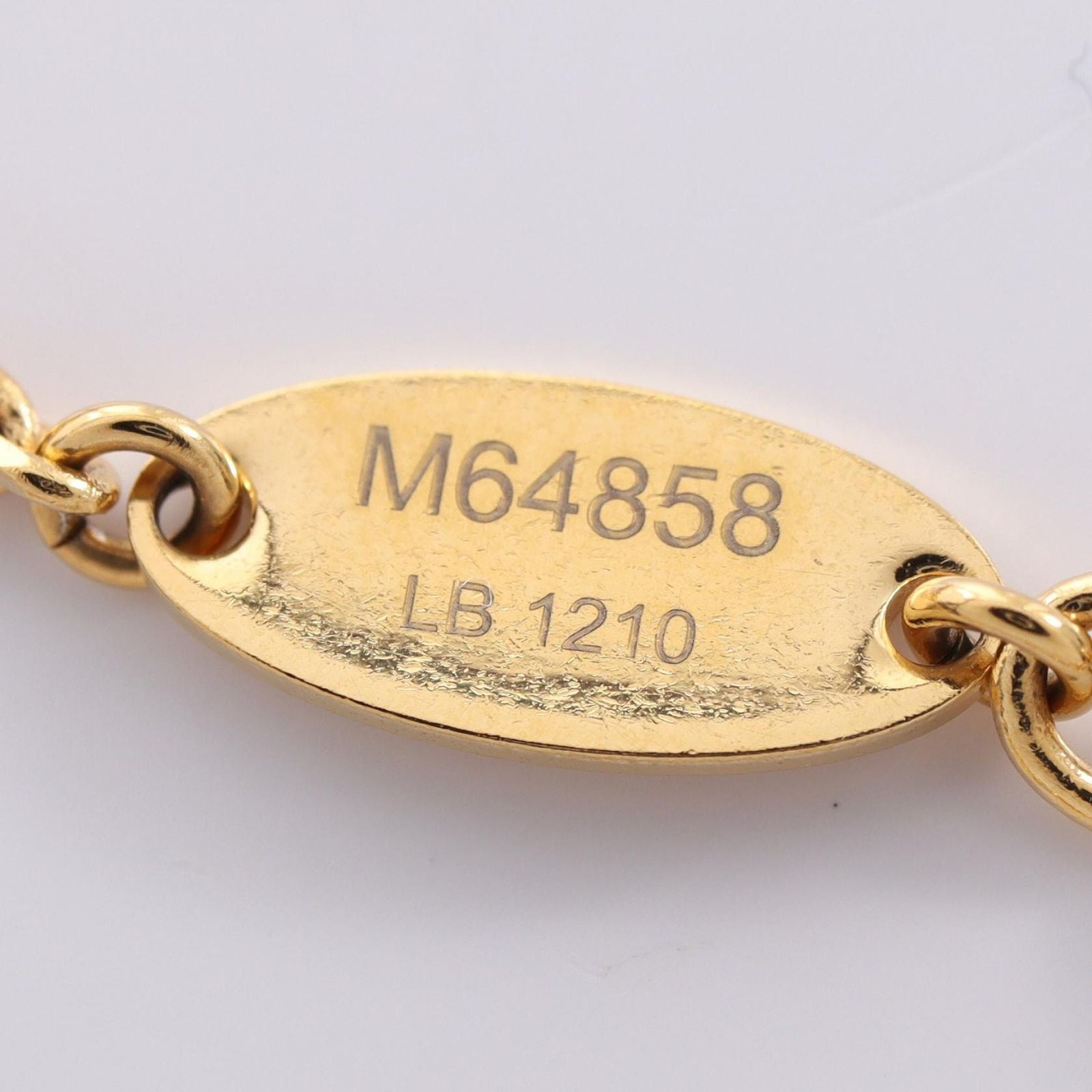 Louis Vuitton Bracelet Blue Stainless Steel — view 5