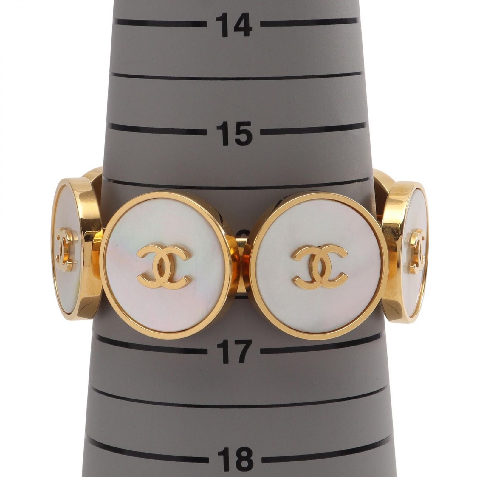 Chanel Bangle CC Logo Bracelet — view 4