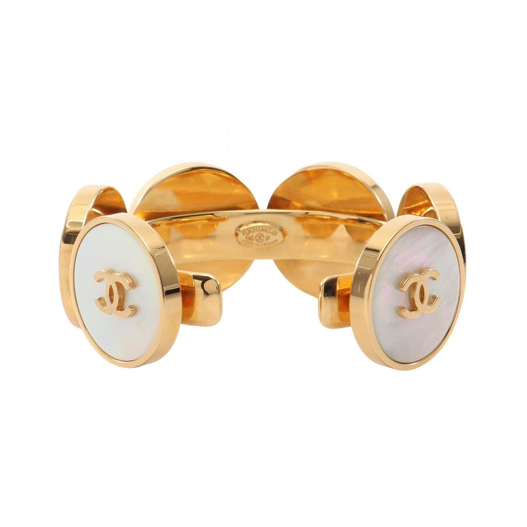 Chanel Bangle CC Logo Bracelet — view 2