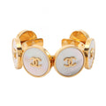 Chanel Bangle CC Logo Bracelet