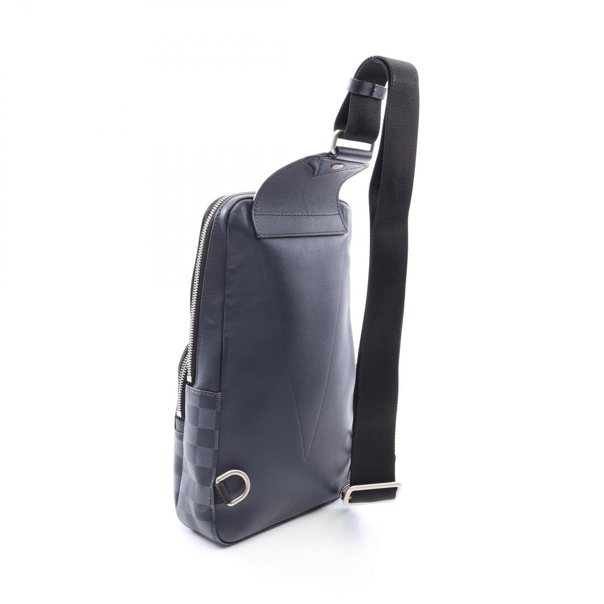 Louis Vuitton Waist Bag Damier Infini Navy Leather Avenue — view 2