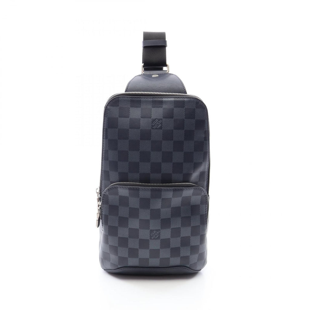 Louis Vuitton Waist Bag Damier Infini Navy Leather Avenue