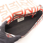 Fendi Marc Jacob Mamma Bucket 2-Way Boyte Red Leather Shoulder Bag — view 3