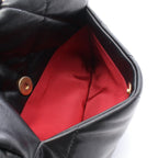 Chanel Shoulder Bag 19 Dizeneuf Quilted 2-Way Black Leather 19 Chain — view 6