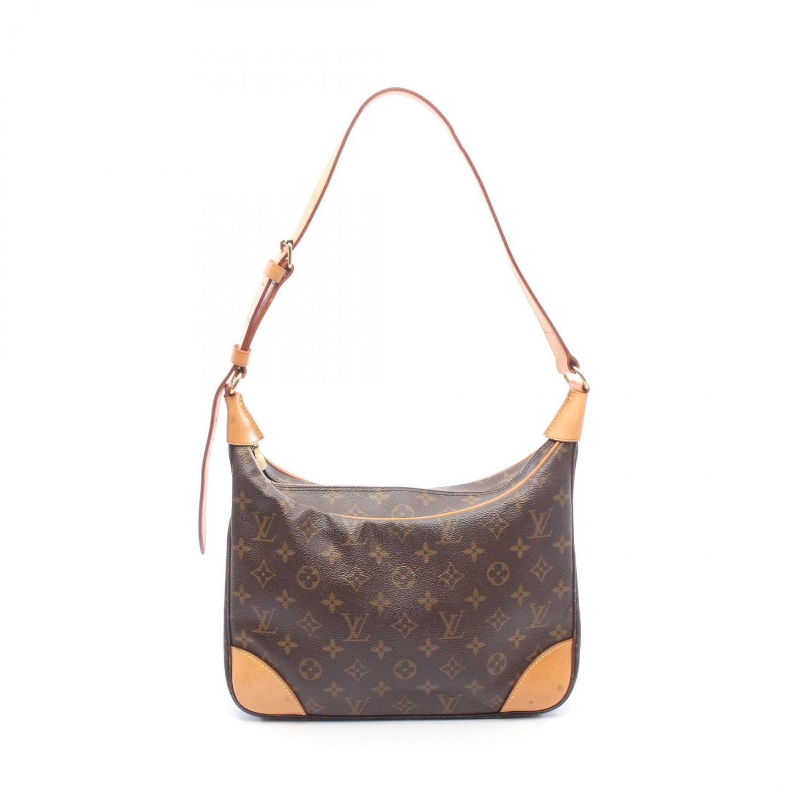 Louis Vuitton Shoulder Bag Boulogne PM Monogram Canvas Leather 30