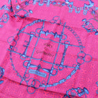 Hermes Scarf Petit Carre 90 Mors Et Gourmettes Silk — view 4