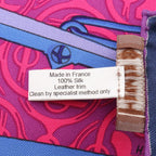 Hermes Scarf Petit Carre 90 Mors Et Gourmettes Silk — view 3