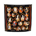 Hermes Scarf Carre 90 les Parisiens Silk