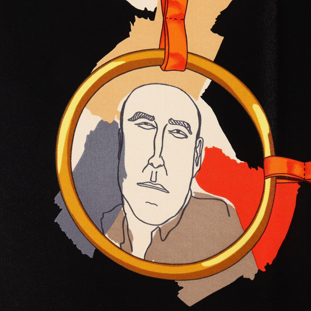 Hermes Scarf Carre 90 les Parisiens Silk — view 4