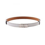 Hermes Belt Kelly White