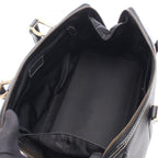 Dior Boston Bag Vintage Black Leather — view 3