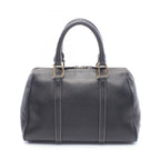 Dior Boston Bag Vintage Black Leather