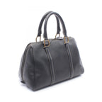 Dior Boston Bag Vintage Black Leather — view 2