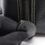 Dior Boston Bag Vintage Black Leather — view 8
