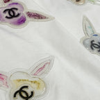 Chanel CC Logo Cotton Tank — view 6
