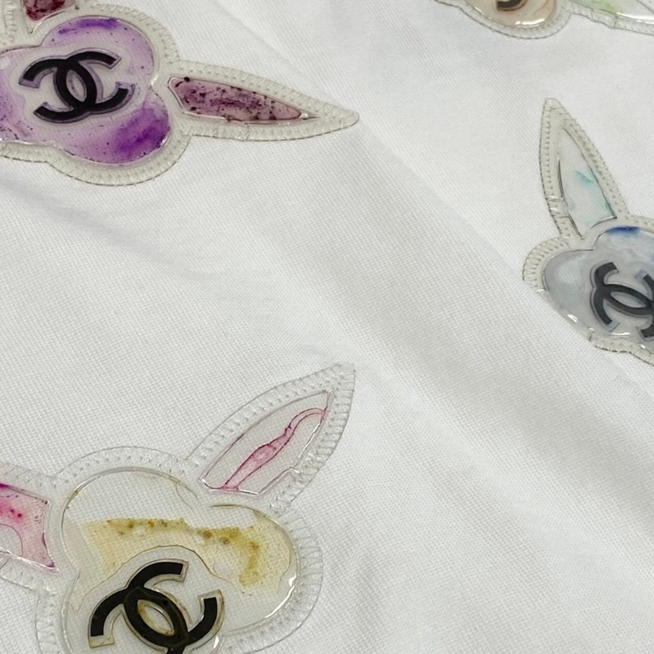 Chanel CC Logo Cotton Tank — view 6