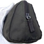 Prada Pouch Dark Brown Burnt Tessuto Case Nylon 31 Zipper — view 7