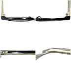 Gucci Sunglasses Frame Black Gold Golden Asian Fit Acetate Eyewear Side Logo — view 5