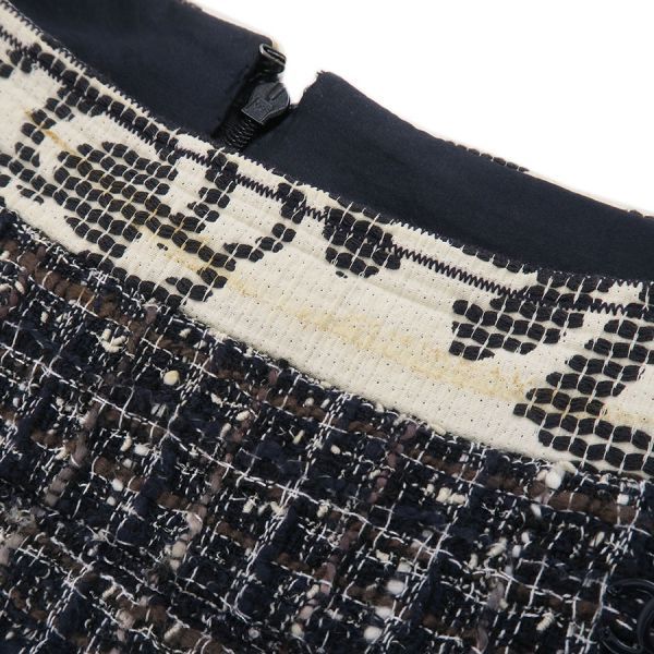 Chanel Skirt Navy — view 2