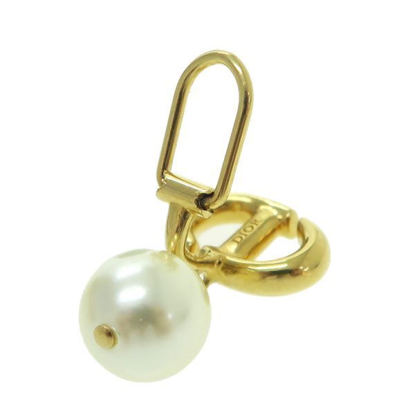 Dior CD Navy Clip Earrings — view 6