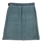 Chanel Denim Skirt Indigo Cotton — view 2