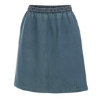 Chanel Denim Skirt Indigo Cotton
