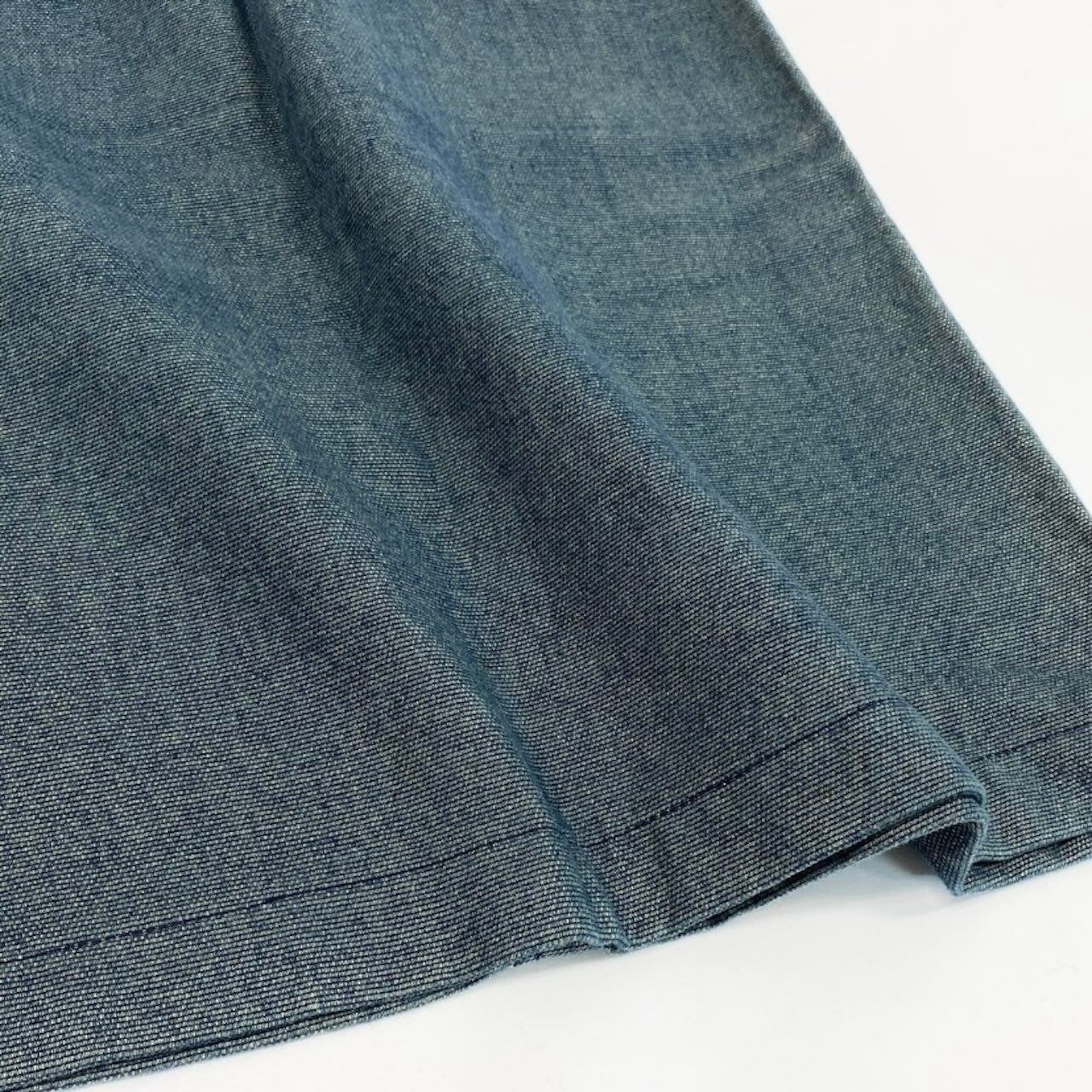 Chanel Denim Skirt Indigo Cotton — view 6