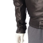 Dior Homme Ash Era Lambskin Chris Van Ash Zip Up Jacket Rider's Black 46 — view 6