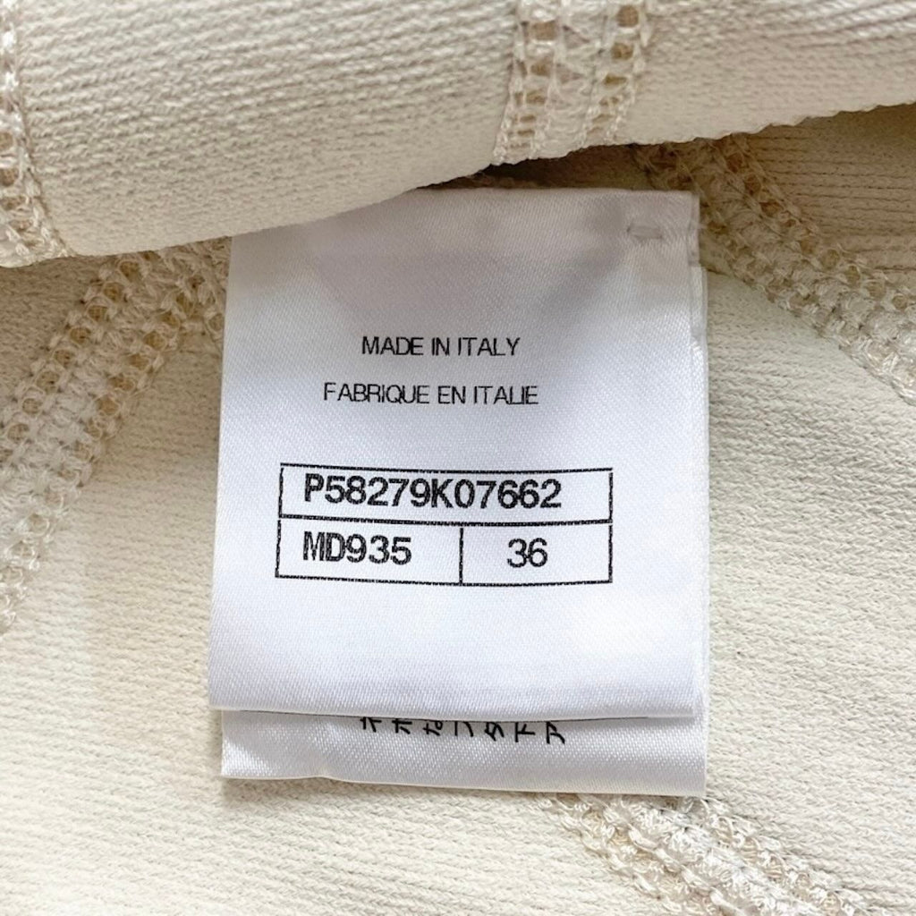 Chanel CC Logo Double Zip Hoodie Big Polyester Viscose — view 8