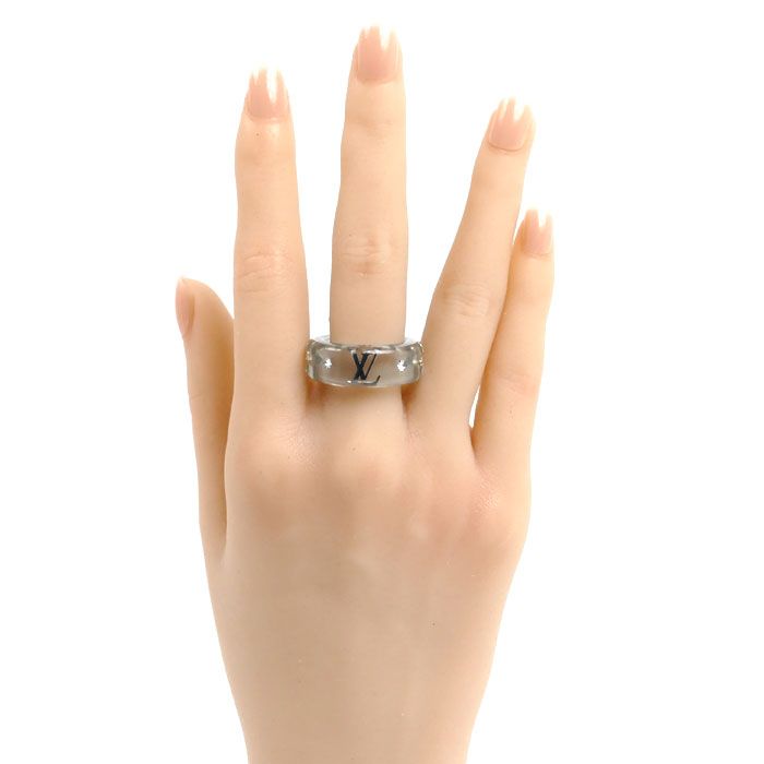Louis Vuitton Resin Strass Spark Sling Ring — view 6