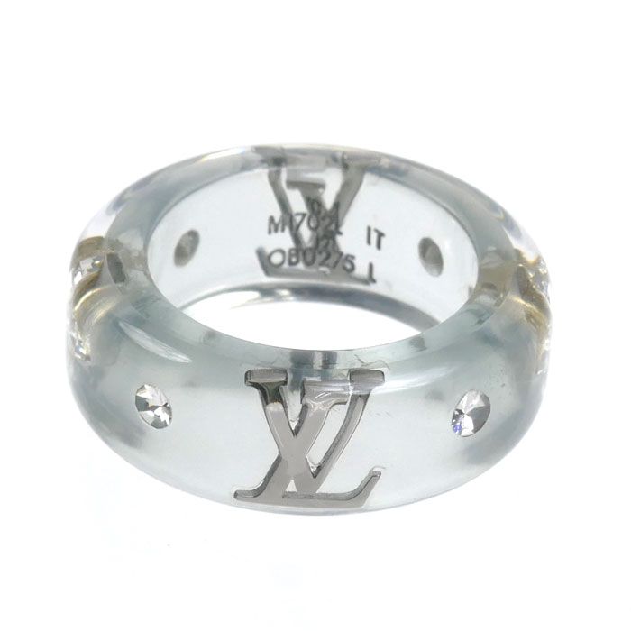 Louis Vuitton Resin Strass Spark Sling Ring — view 3