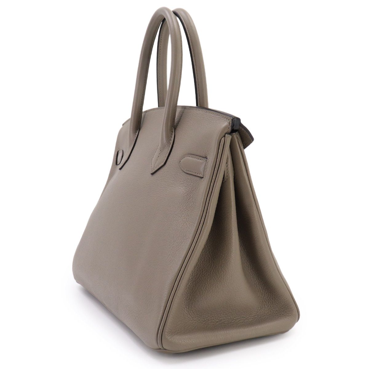 Hermes Birkin 30 Taurillon Noviyo Griasphalt Hand Bag Gold — view 4