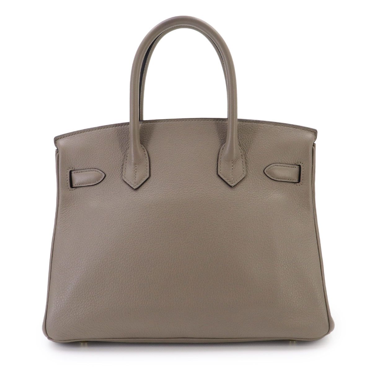 Hermes Birkin 30 Taurillon Noviyo Griasphalt Hand Bag Gold — view 3
