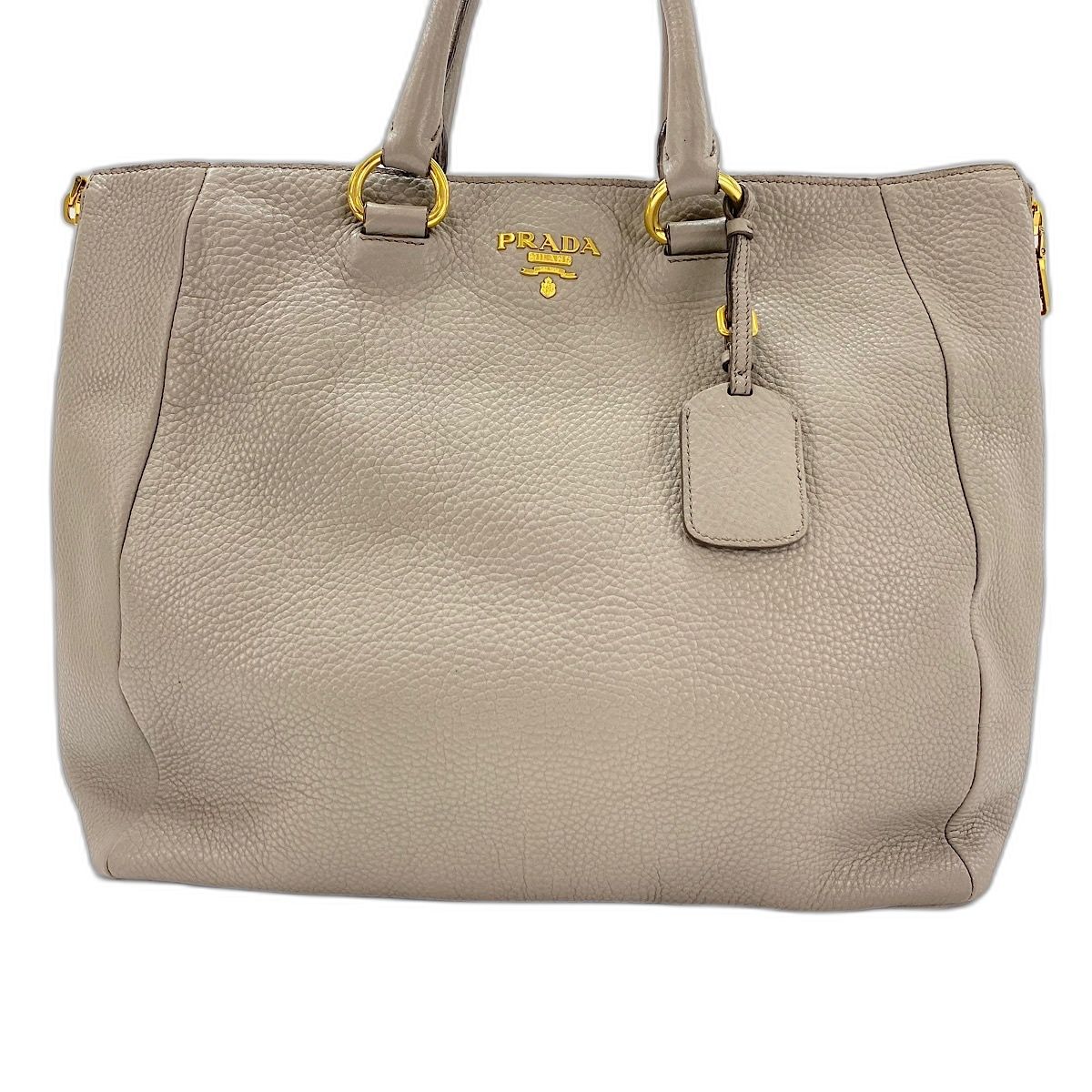 Prada Tote Bag Vitello Daino 2-Way — view 2