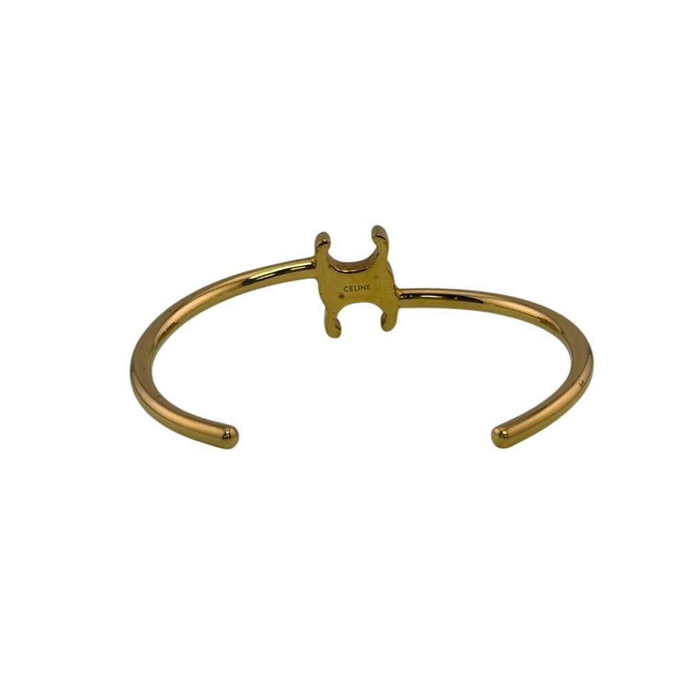 Celine Bangle Bracelet Gold — view 3