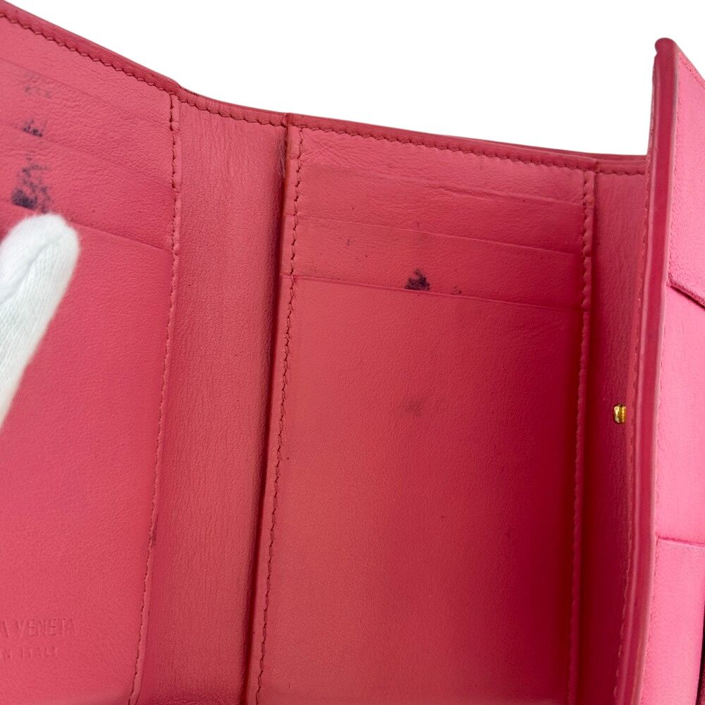 Bottega Veneta Compact Wallet Maxi Intrecciato Cassette Trifold — view 6