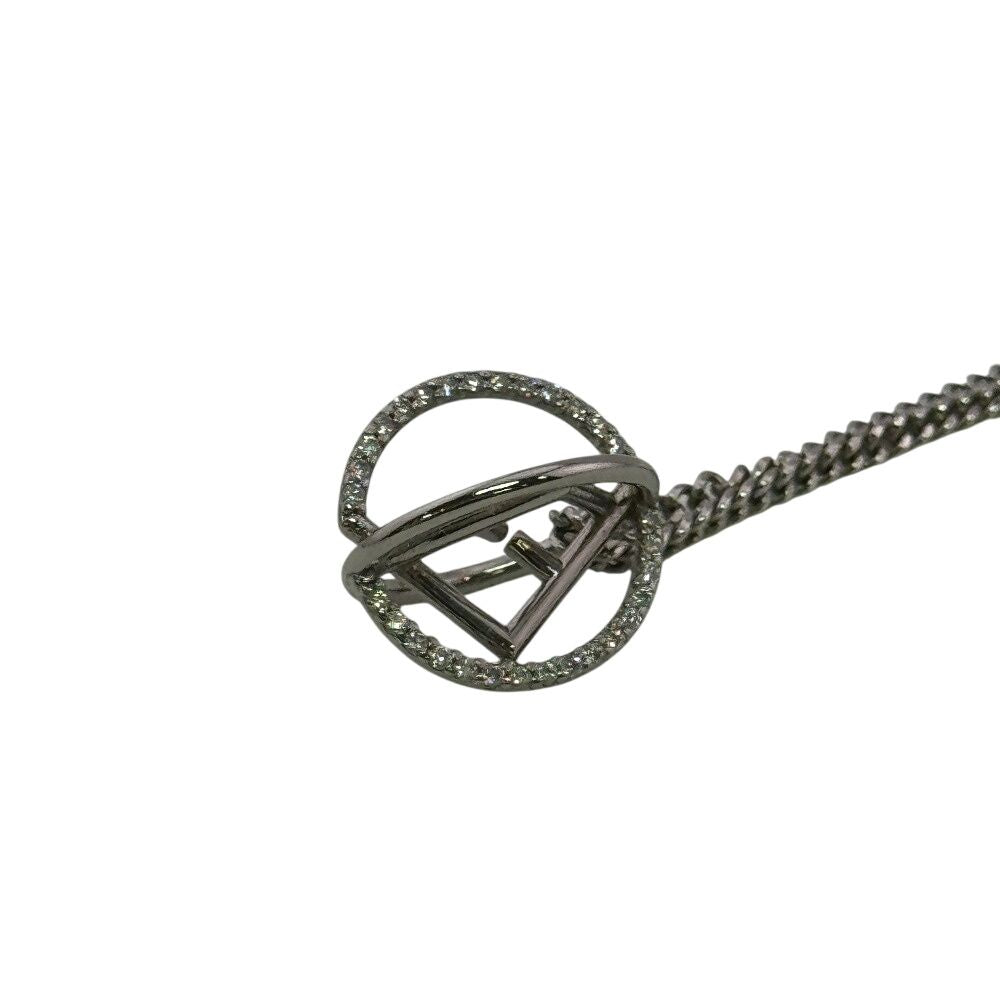 Fendi F's Necklace Silver — view 4