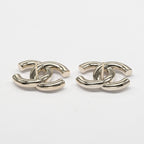 Chanel CC Logo Gold Plated Earrings — view 6