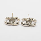 Chanel CC Logo Gold Plated Earrings — view 5