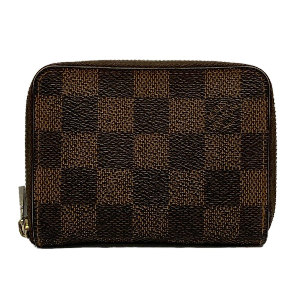 Louis Vuitton Coin Case Damier Zippy Purse Ebene