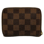 Louis Vuitton Coin Case Damier Zippy Purse Ebene — view 2