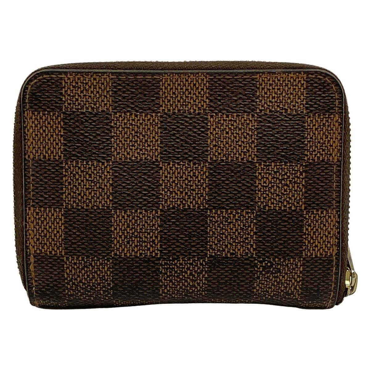 Louis Vuitton Coin Case Damier Zippy Purse Ebene — view 2