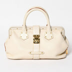 Louis Vuitton L'Ingenieux PM Handbag Blanc Suhali Gold