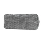 Goyard Tote Saint Louis PM Canvas Din Chevroche Gray Reversible Herringbone — view 3