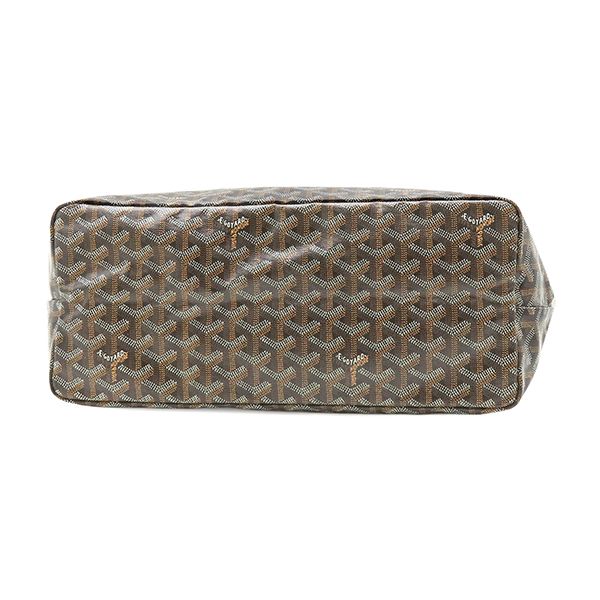 Goyard Tote Saint Louis PM Canvas Din Chevroche Black Reversible Herringbone — view 3