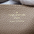 Louis Vuitton Wallet Bicolor Monogram Empreinte Zippy Tourterelle Cream Beige — view 5