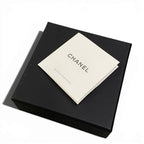 Chanel No. 5 CC Logo Rhinestone Metal Earrings — view 6